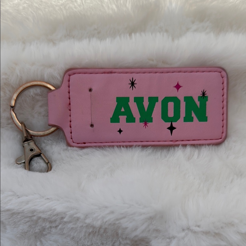 Avon Pink Keychain